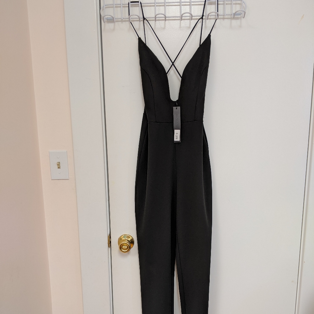 NWT Black Symphony Jumpsuit Size Small